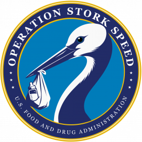 FDA STORK SPEED EMBLEM