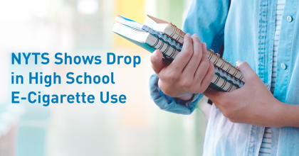 NYTS Shows Drop in High School E-cigarette Use
