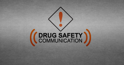 Drug Safety Communication Gabapentinoids 