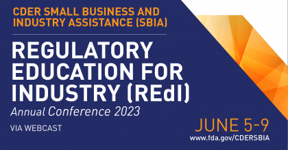 Regulatory Education for Industry (REdI) Annual Conference 2023, via Webcast, June 5-9