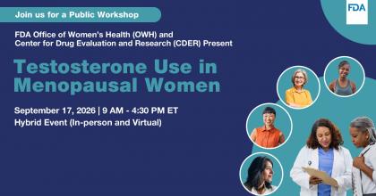 Testosterone Workshop Promotional Graphic