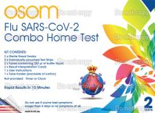 Packaging for SEKISUI Diagnostics, LLC: OSOM Flu SARS-CoV-2 Combo Home Test
