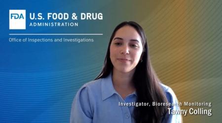 Tawny Colling, FDA Foreign Cadre Investigator