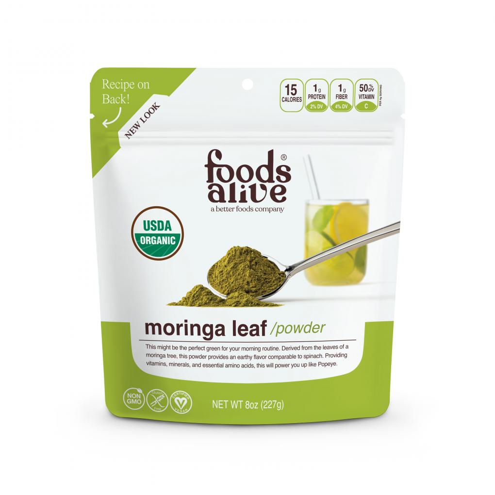 Major Food Recall Alert: Walmart Berries and Mangos, Halloween Candy, Olive Oil, and Organic Moringa Pulled Over E. coli, Salmonella, and Undeclared Milk Risks 10 8-ounce package of organic moringa leaf powder