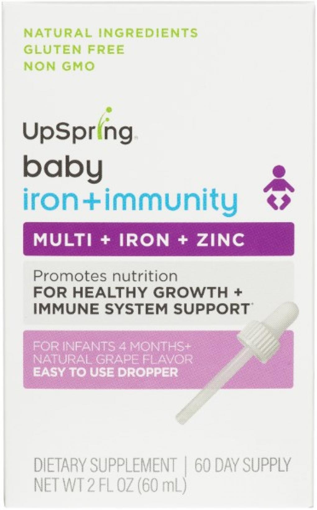 Box for UpSpring Baby Iron + Immuunity