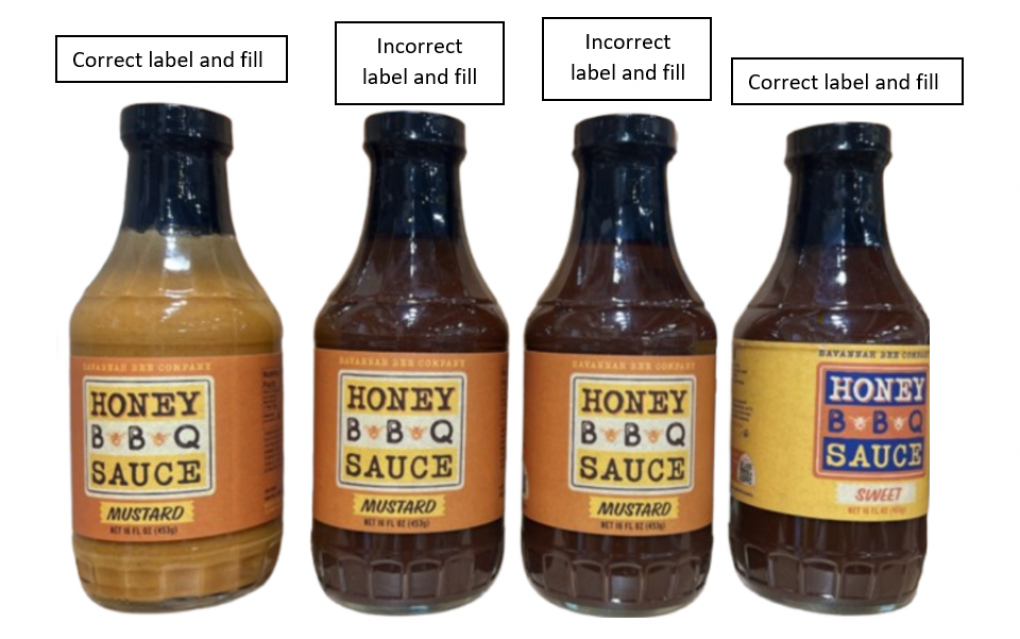 Recalls: Honey BBQ sauce-mustard over undeclared allergens, Rhino Choco VIP 10X, Great Value Cottage Cheese, Boner Bears Chocolate Syrup & Made Fresh Salads 1 image 1 162