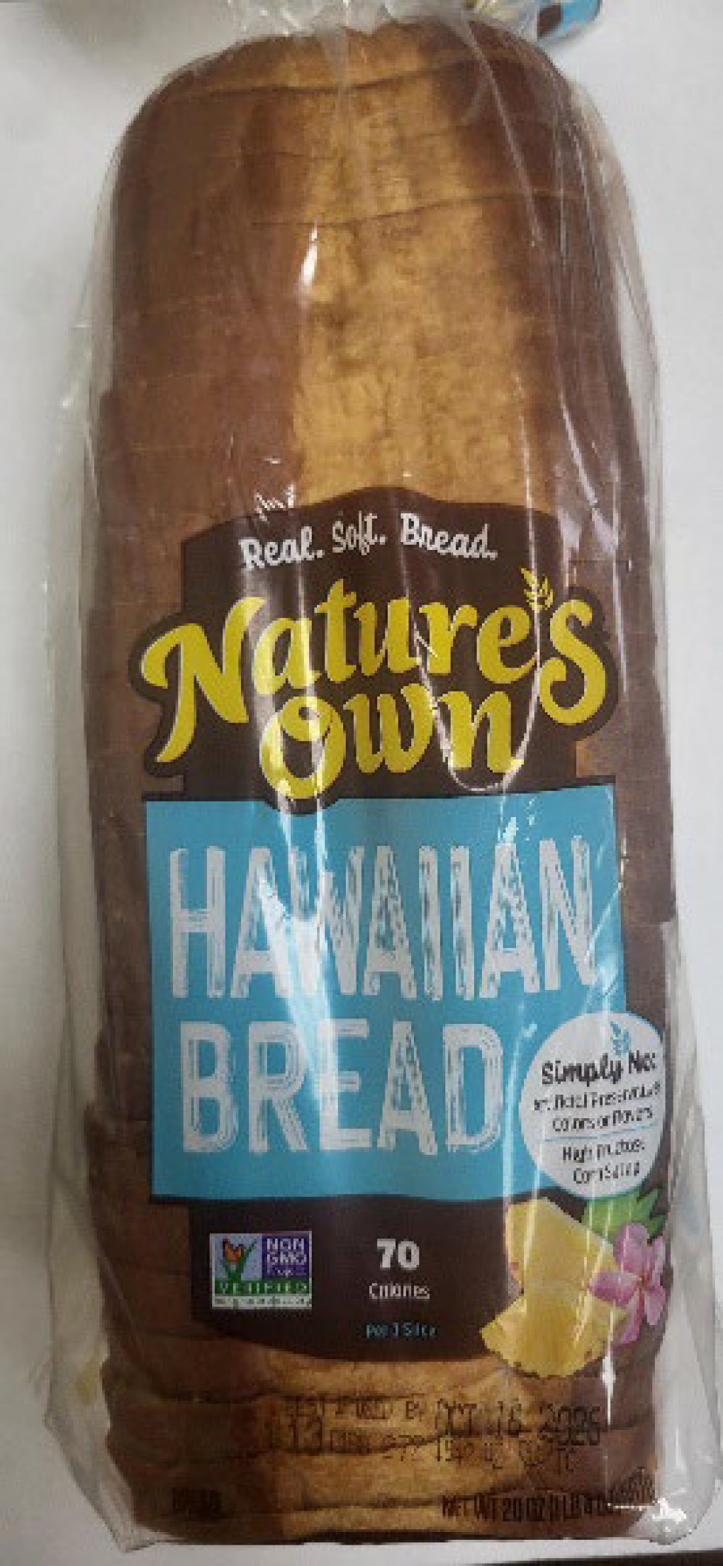Flowers Foods recalls Nature's Own Hawaiian Bread over undeclared milk