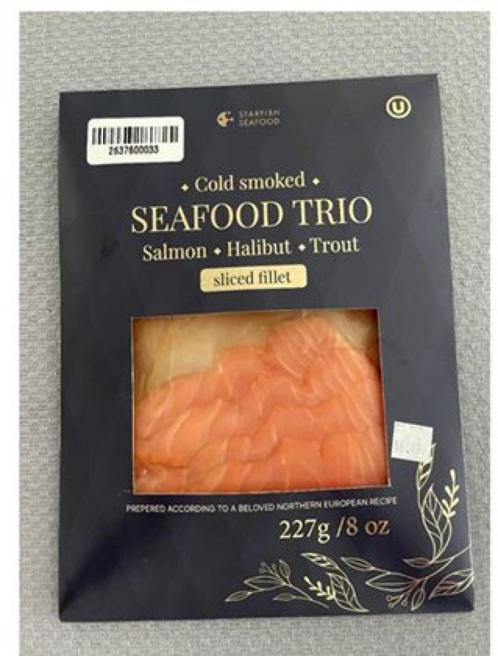 美国官方召回源每日巡检：Starfish Seafood