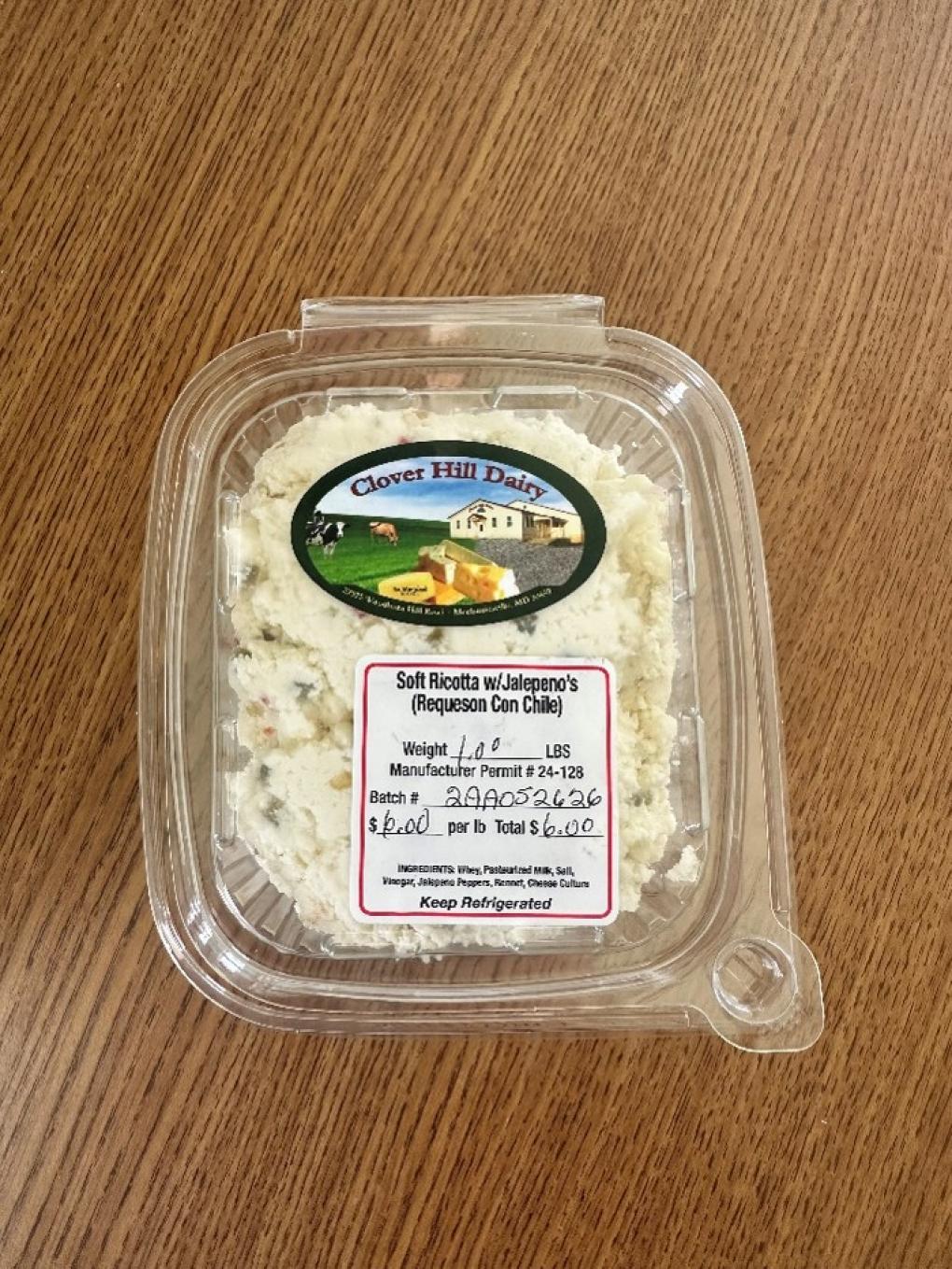 Soft Ricotta/Requeson Cheese