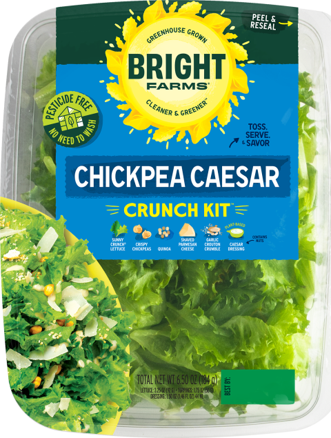 “BrightFarms Chickpea Caesar Crunch Kit”