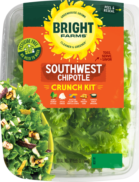 “BrightFarms Southwest Chipotle Crunch Kit”