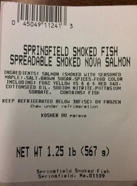 Image 2 - Springfield Smoked Fish, Spreadable Smoked Nova Salmon