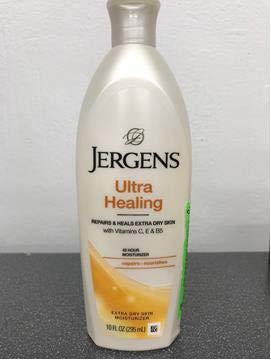 Label 10 oz Jergens moisturizer