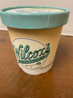 Example of Wilcox Yogurt Premium Line labeling