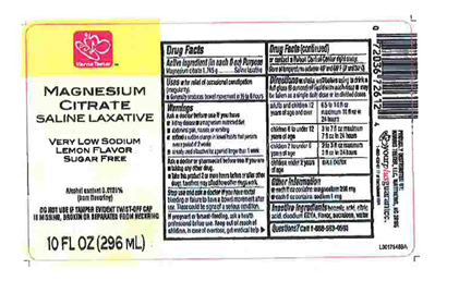 Image 1 - Representative labeling, Magnesium Citrate Saline Laxative Oral Solution, Lemon Flavor