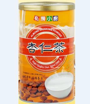 "Label, Almond Drinking Powder"