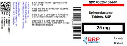 Photo 1- Labeling, Spironolactone 25mg, 30 tablets