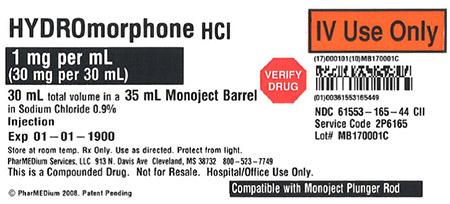 " Image 3 - 1 mg/mL HYDROmorphone HCl in 0.9% Sodium Chloride"