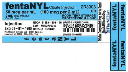"Image 1 - 50 mcg/mL Fentanyl Citrate (Preservative Free) Injection"
