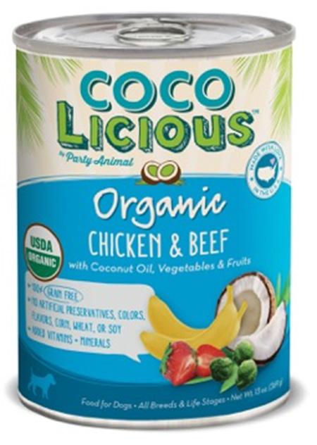 "Cocolicious Oraganic Chicken & Beef dog food"