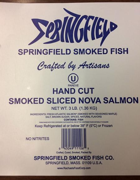 Image 1 - Springfield Smoked Fish, Hand Cut Smoked Sliced Nova Salmon