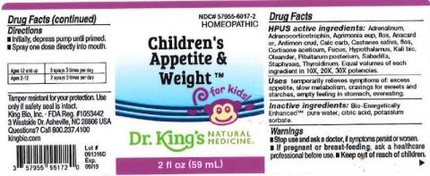"Image 2 - Product label, Dr. Kings Childrens Appetite & Weight, 2 fl oz"