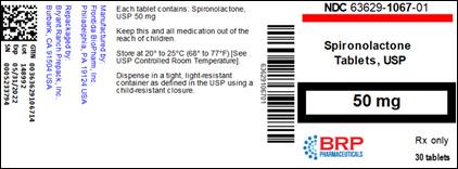 Photo 4 - Labeling, Spironolactone 50mg, 30 tablets