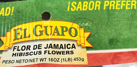 "16 oz El Guapo Flor De Jamaica (Hibiscus Flowers), Net Wt."