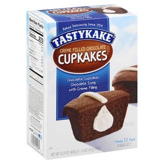 Tastykake cupcakes crème filled (boxed) 14.25 oz