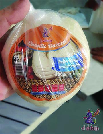 Alebrije Cheese, front label