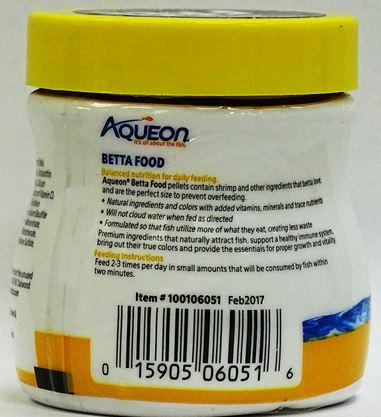 aqueon betta pellets