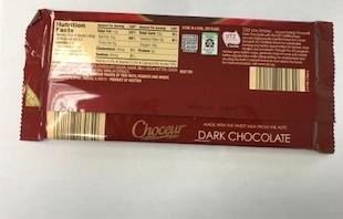 Back label, Nutrition Facts