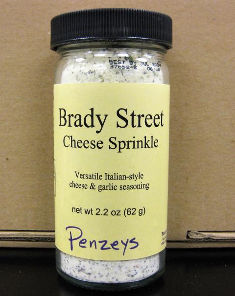 Brady Street Cheese Sprinkle, 2.2 oz jar