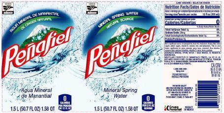 Penafiel Mineral Spring Water, 1.5L