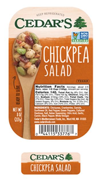 Cedar’s Chickpea Salad