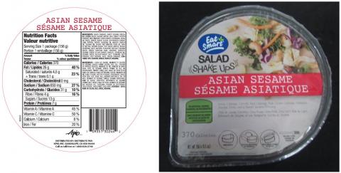 Eat Smart Salad Shake Ups Asian Sesame Sésame Asiatique, 5.5 oz