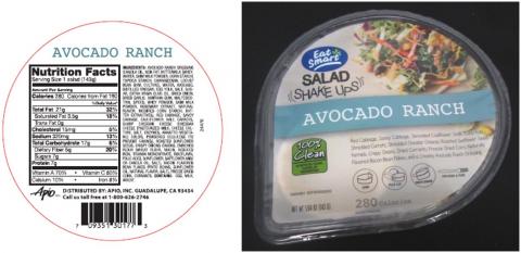 Eat Smart Salad Shake Ups Avocado Ranch, 5.04 oz