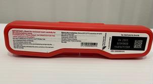 Glucagon Emergency Kit for Low Blood Sugar, back of packaging