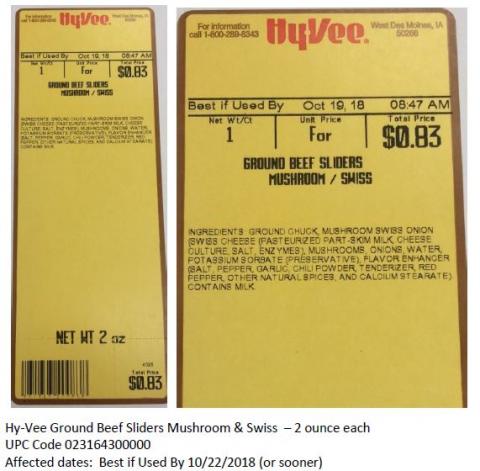 Hy-Vee Beef Sliders