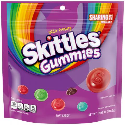 10th Photo - SKITTLES® Gummies Wild Berry Stand Up Pouch 12oz