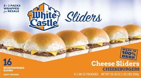 Image 1 - White Castle microwaveable 16 pack cheeseburgers