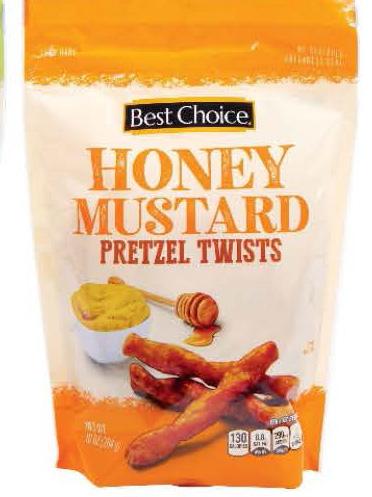 Best Choice Honey Mustard Pretzel Twists