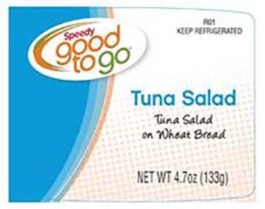 Label, Kum & Go Chicken Salad Wedge