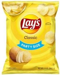 Product image Layâ€™s Classic Party Size Potato Chips 13 oz (386.5g)