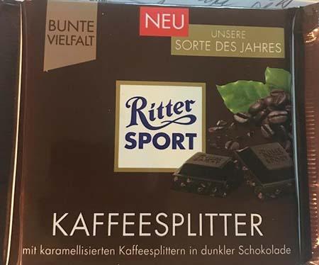 Ritter Sport -KAFFEESPLITTER (front view)