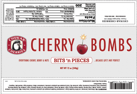 Chukar Cherries, cherry bombs, Net Wt. 12 oz.