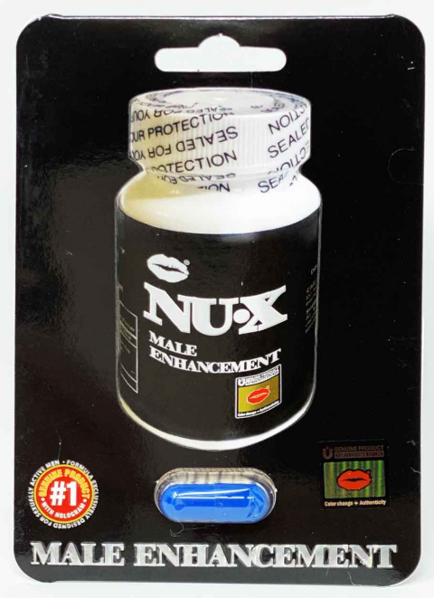 Front of NUX Male Enhancement Capsule