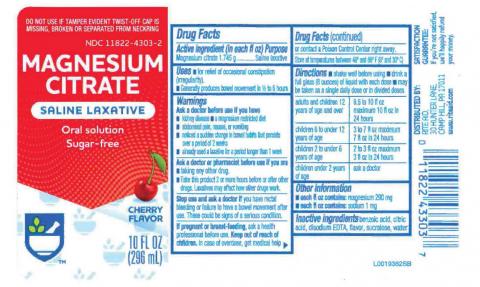 “Rite Aid Magnesium Citrate Saline Laxative Sugar-free, Cherry Flavor”    