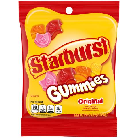 5th Photo - SKITTLES® Gummies Original Peg Pack 5.8 oz, 2.93oz