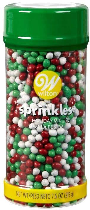 Photo – Wilton Sprinkles, Holiday Mix